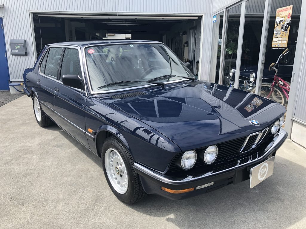 1986y BMW 528e 入庫しました！ | 輸入車＆クラシックカーのAuto